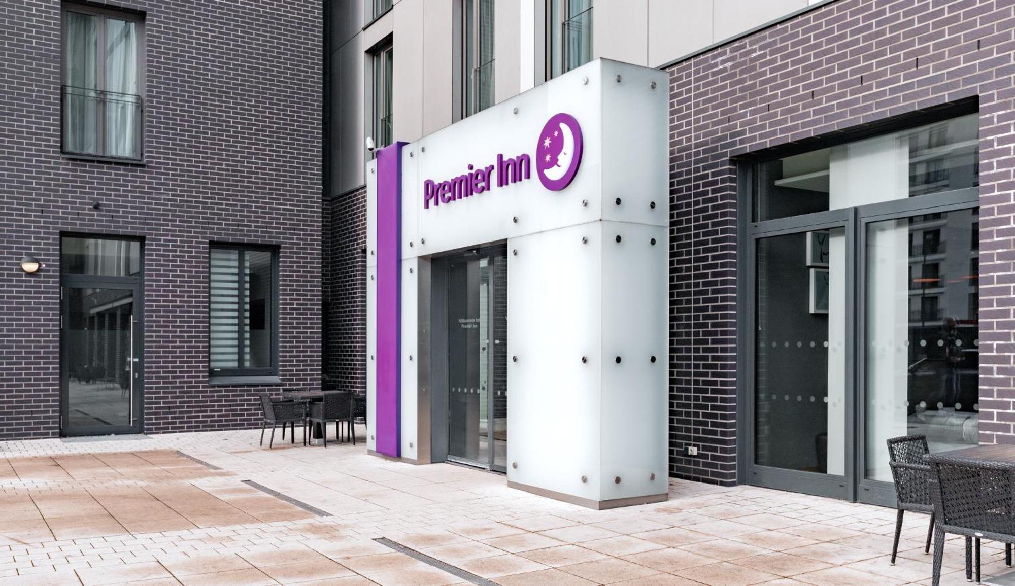 Premier Inn Frankfurt Messe Frankfurt nad Mohanem Exteriér fotografie